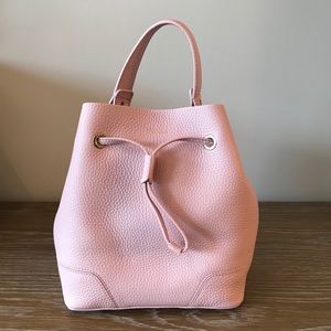 Furla Stacy leather bucket crossbody bag